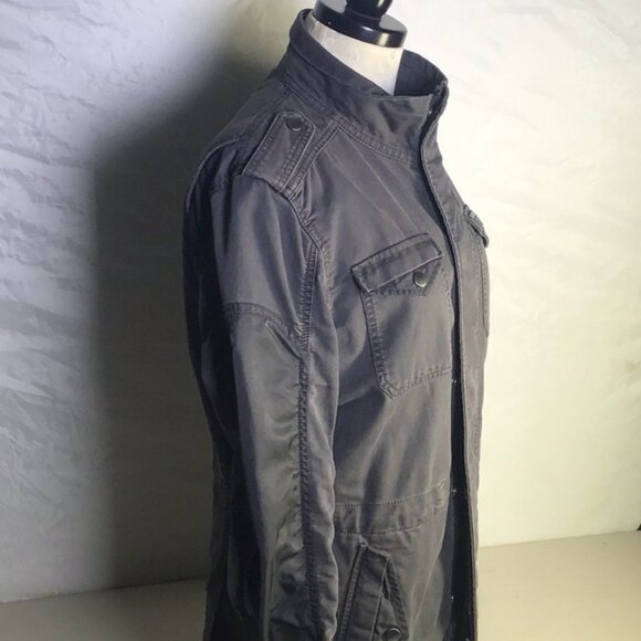 Diesel Men's Military Style Dark Navy Jacket Sz. Medium. - Picture 6 of 9